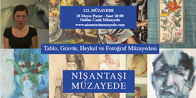 122. MÜZAYEDE "TABLO, GRAVÜR, HEYKEL VE FOTOĞRAF MÜZAYEDESİ"