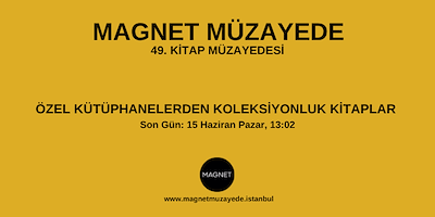 MAGNET 49. Butik Kitap Müzayedesi