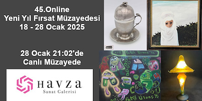45.Online Yeni Yıl Fırsat Müzayedesi
