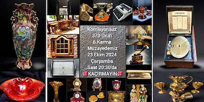 KOMİSYONSUZ 370 ÜRÜN 6.KARMA MÜZAYEDEMİZ