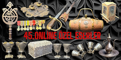 45.ONLİNE ÖZEL ESERLER MÜZAYEDESİ