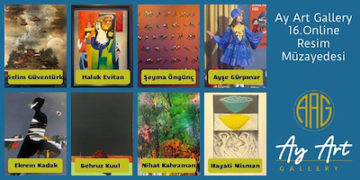 Ay Art Gallery - 16. Online Resim Müzayedesi
