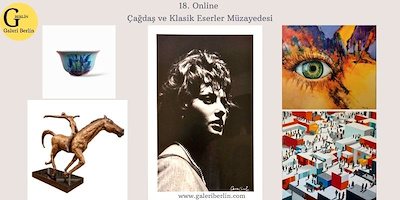 18. Online Çağdaş ve Klasik Eserler Müzayedesi