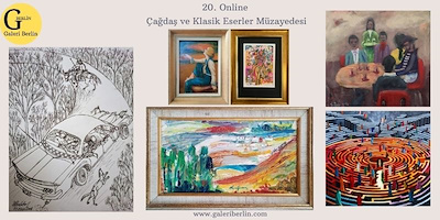 20. Online Çağdaş ve Klasik Eserler Müzayedesi