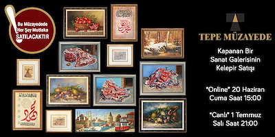 "22. ONLİNE" KAPANAN BİR SANAT GALERİSİNİN KELEPİR SATIŞI 
