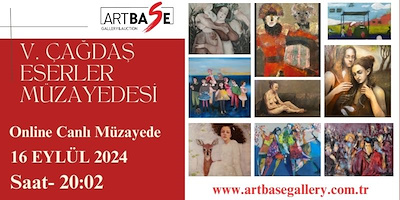 5. ONLINE ÇAĞDAŞ ESERLER MÜZAYEDESİ 