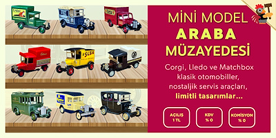 Mini Model Araba Müzayedesi