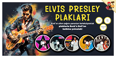 ELVIS PRESLEY PLAKLARI Müzayedesi