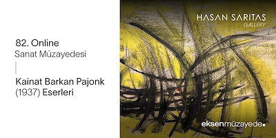 82.⁠ ONLİNE MÜZAYEDE: KAİNAT BARKAN PAJONK (1937) ESERLERİ