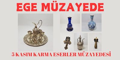 5 KASIM KARMA ESERLER MÜZAYEDESİ