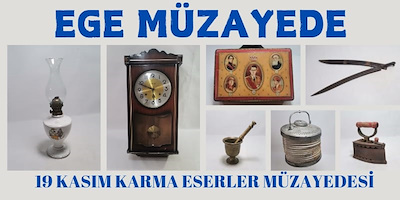 19 KASIM KARMA ESERLER MÜZAYEDESİ