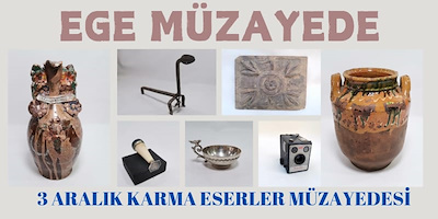 3 ARALIK KARMA ESERLER MÜZAYEDESİ