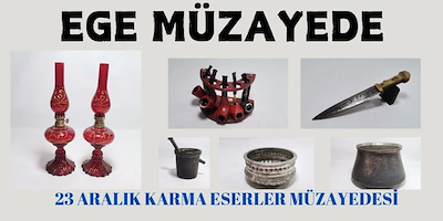 23 ARALIK KARMA ESERLER MÜZAYEDESİ