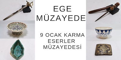 9 OCAK KARMA ESERLER MÜZAYEDESİ