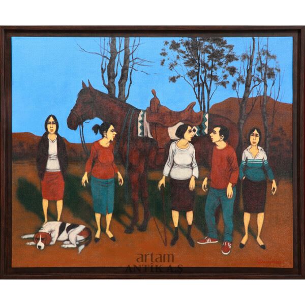 ORHAN UMUT (1972) / Figüratif Kompozisyon