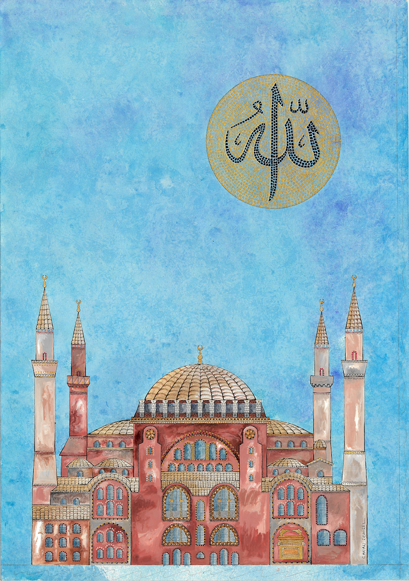Canan Harmancı DEMİREL / "Hagia Sophia", 2021