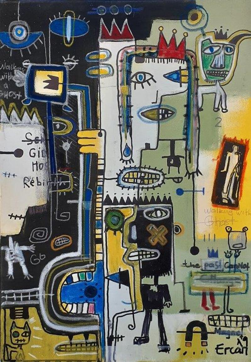 Ercan Filiz / Untitled / 50x70cm / Oil paint on canvas / 180€+VAT