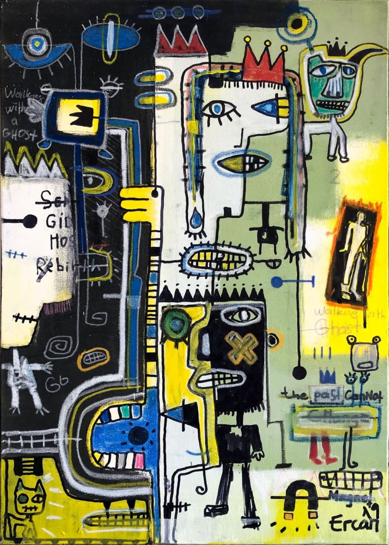 Ercan Filiz / Untitled / 50x70cm / Oil paint on canvas / 180€+VAT